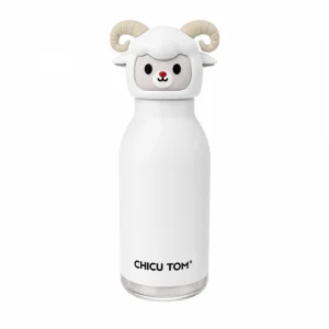Premium Kids Cartoon Character Water Bottle – Cute Animal Design with Character Cap – Made in India
